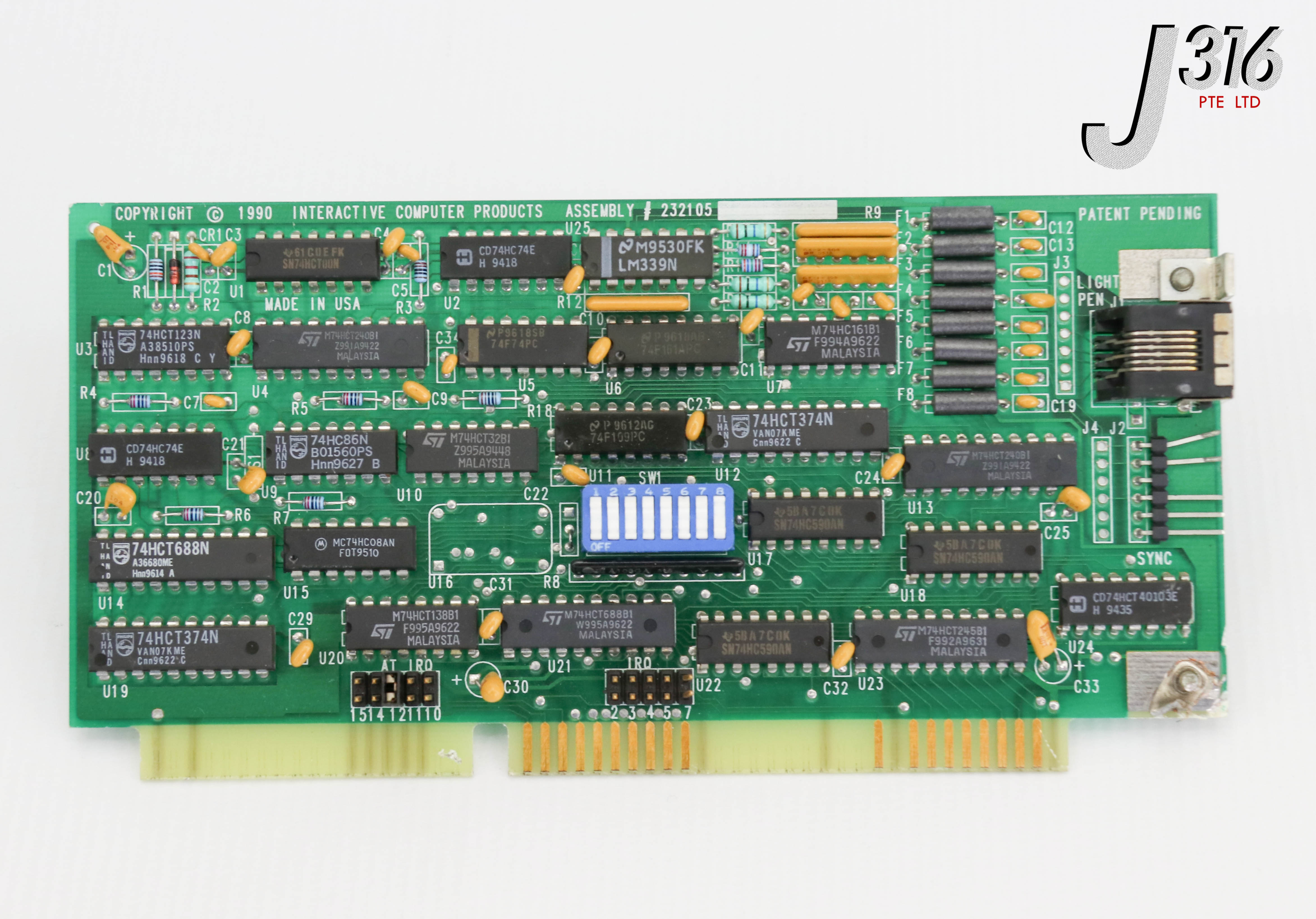 25230 INTERACTIVE COMPUTER PRODUCTS PCB ASSY, BE2V-0 232105 | eBay
